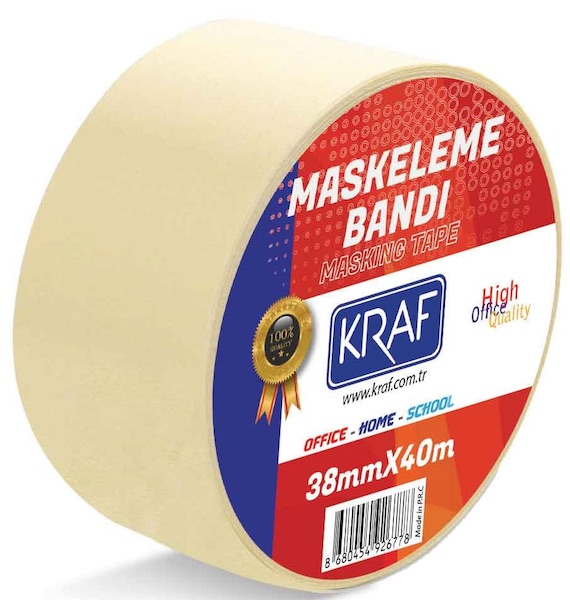 KRAF Maskeleme Bandı 38mm x 40m