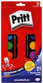 PRITT Sulu Boya Büyük Tablet 21 Renk