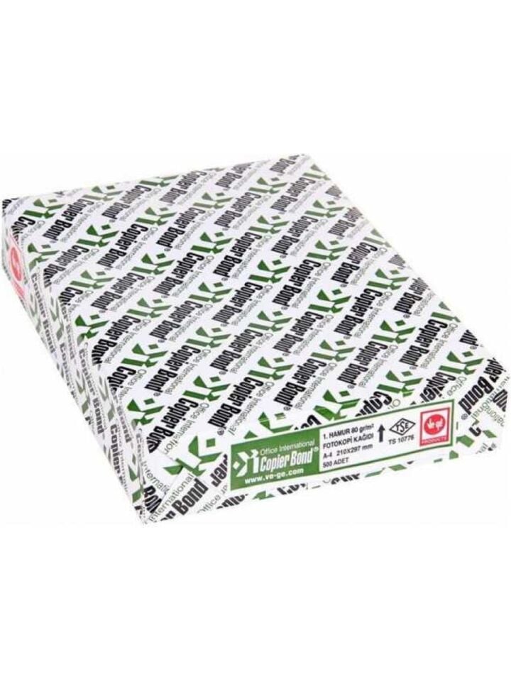 Ve-Ge Copier Bond A4 Fotokopi Kağıdı 80 Gr – Yüksek Kalite, Keskin Baskı