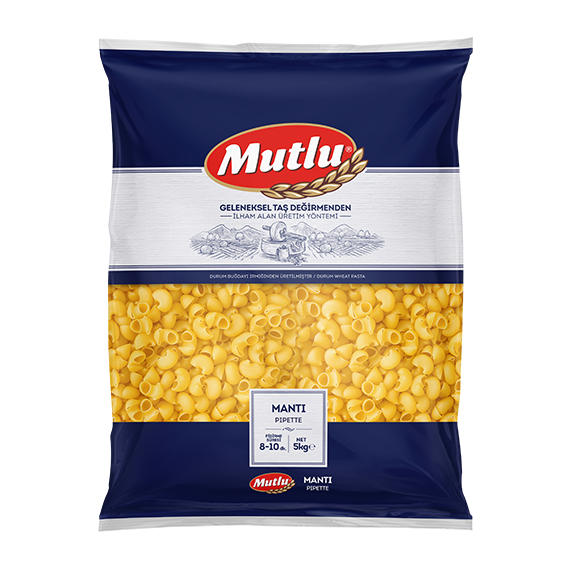 Mutlu Mantı Makarna 5Kg