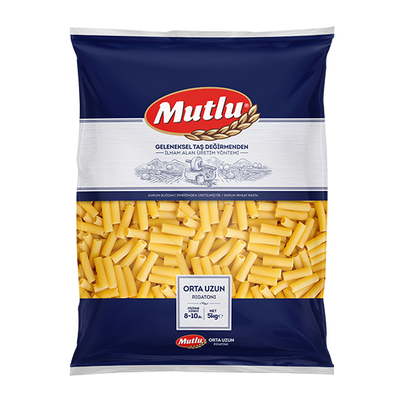 Mutlu Orta Uzun Makarna 5Kg