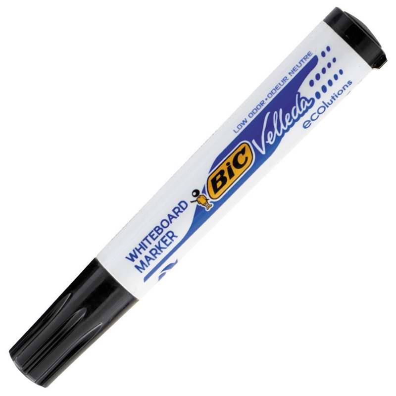 BIC Beyaz Tahta Kalemi Velleda Eco 1701 12’li Siyah