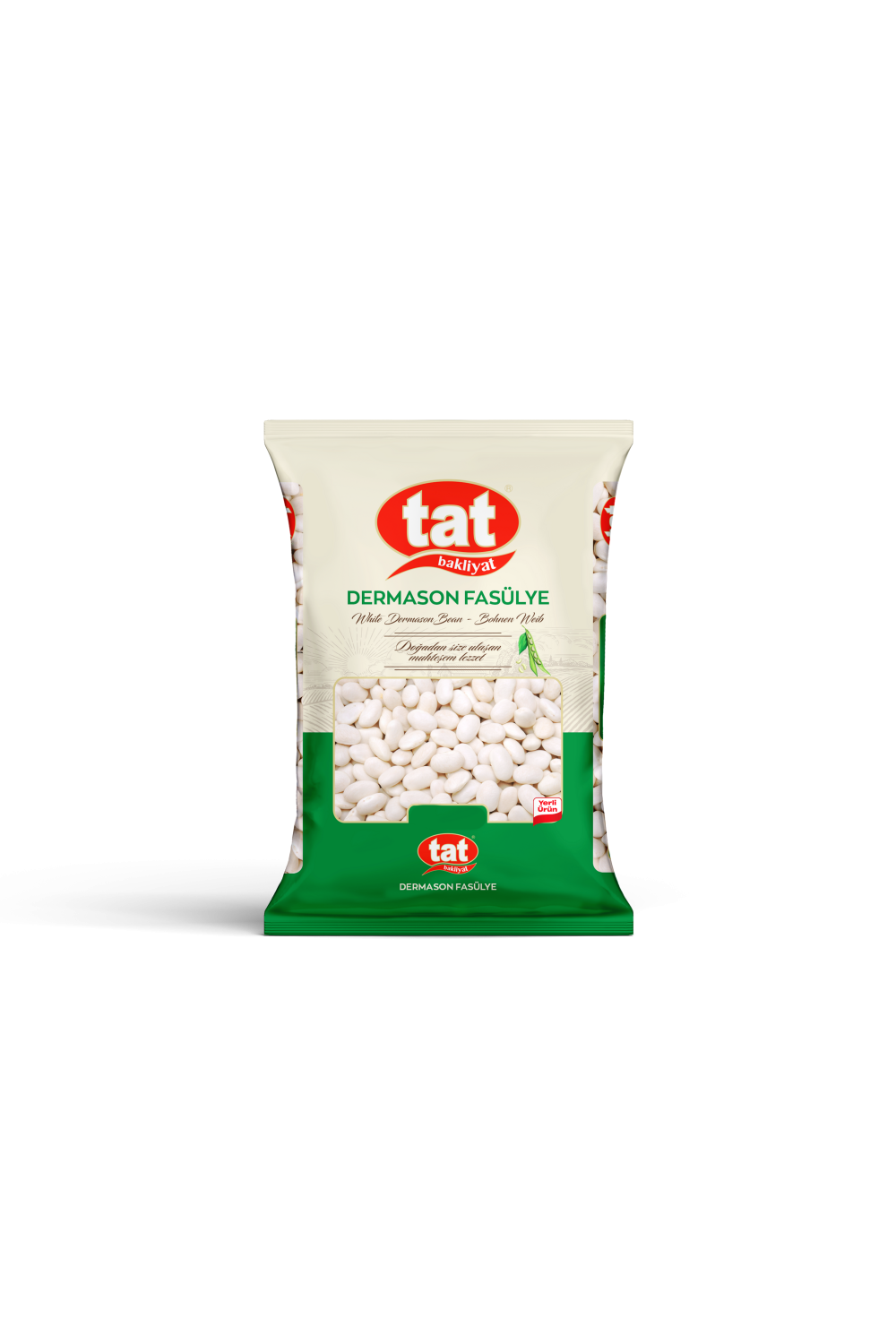 Tat Dermason Fasulye 8 mm 25 Kg (Yeni Mahsül)