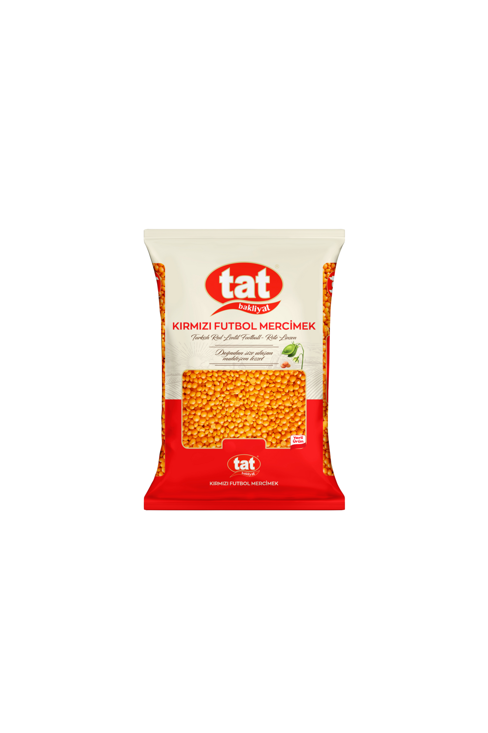 Tat Kırmızı Mercimek Futbol 5 Kg