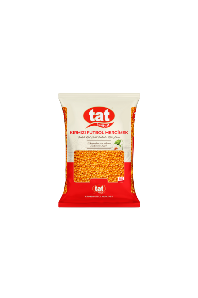 Tat Kırmızı Mercimek Futbol 5 Kg