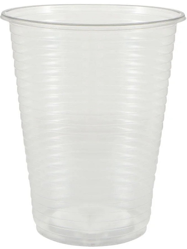 ASORTY Plastik Bardak Şeffaf 180 cc (3000 Adet – Ekonomik Paket)