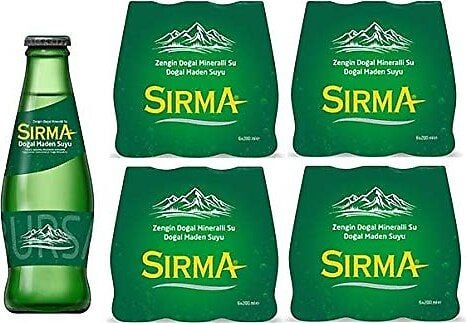 Sırma Doğal Maden Suyu 200 Ml (6'lı x 4 Adet) 24 Adet