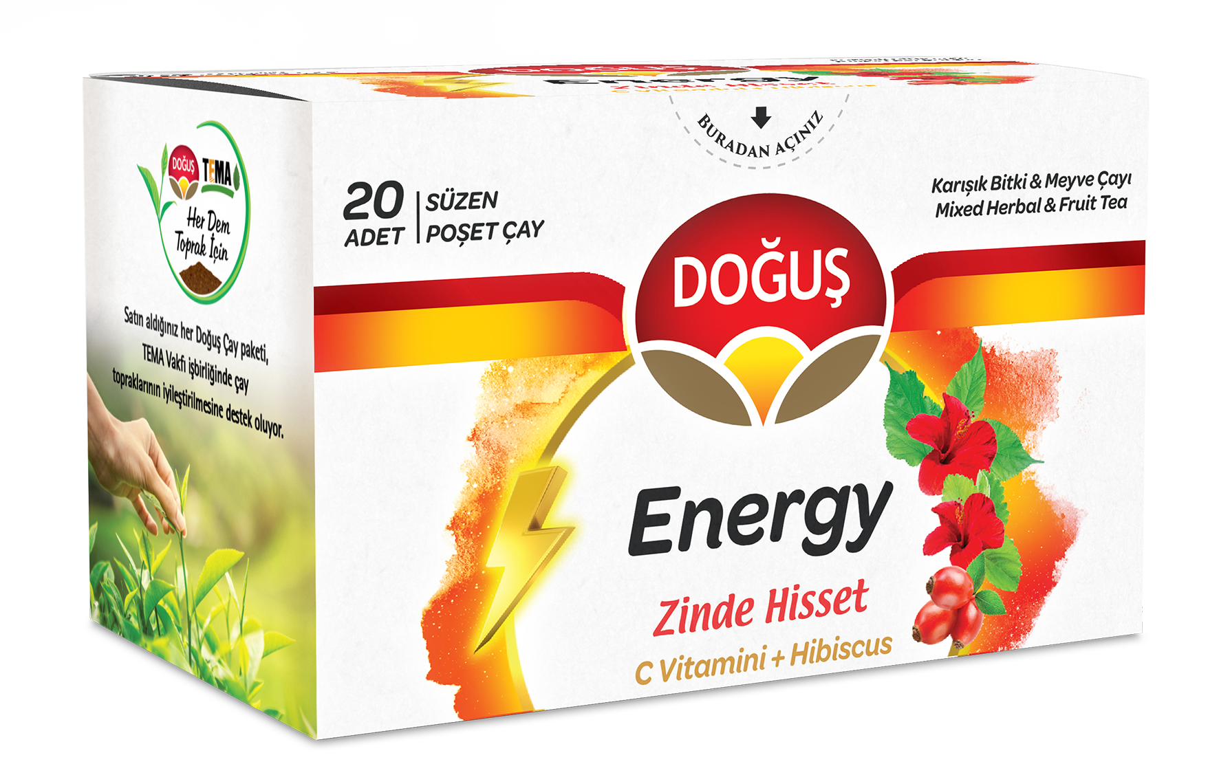 Doğuş Enerji Çayı 20\'Li x 12 Adet