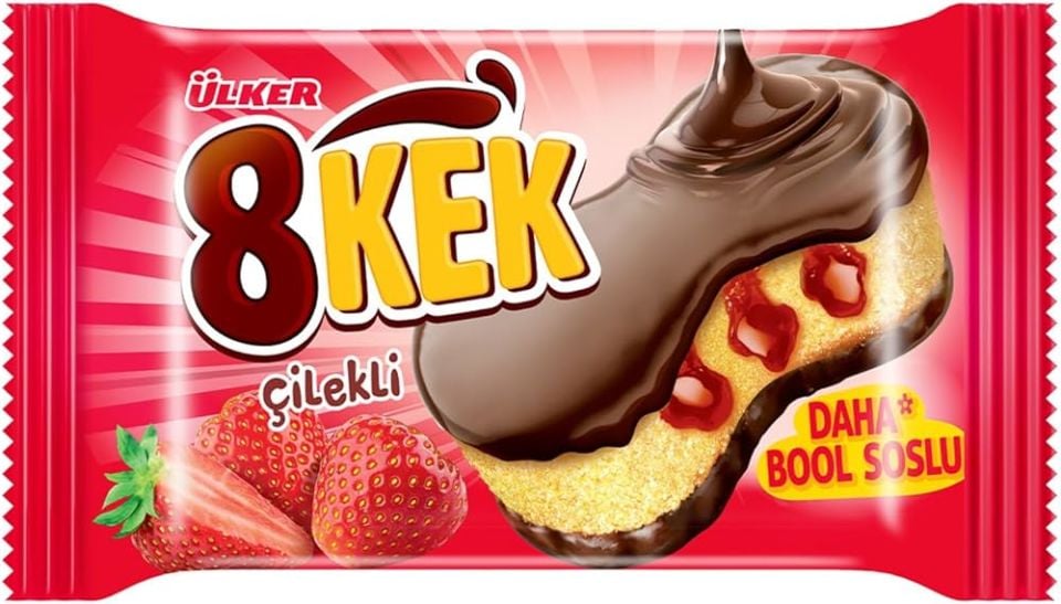 Ülker Dankek 8 Kek 55 Gr 24'lü Duble çikolata