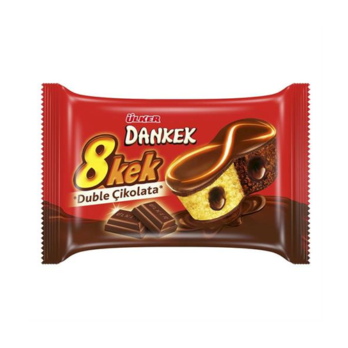 Ülker Dankek 8 Kek 55 Gr 24'lü Duble çikolata